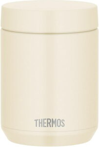 【食洗機対応モデル】サーモス真空断熱スープジャー500mlアイボリー全パーツ食洗機OK保温保冷お手入れ簡単口当たりがやさしい丸口設計スタンダードモデルJED-500IV
