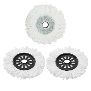 Eyliden.取替えクロスクロスモップぞうきんマイクロファイバーフローリング3枚セット取替掃除パッド雑巾乾湿両用フロアスペアクリーナー