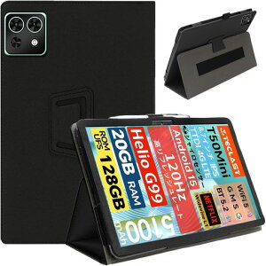 HEFENGKU�^�u���b�g�P�[�X8.7�C���`ForTeclastT50Mini/M50Mini�P�[�X�J�o�[����PU���U�[�^�u���b�g�J�o�[�S�ʕی�J�o�[�p�x���������h�~�y�ʔ��^�ϏՌ��C�菝�h�~�y�ʔ��^