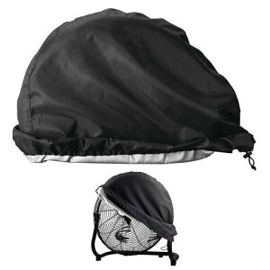 扇風機カバー大型工業扇風機カバーネット扇風機ネット約60CM大きいほこり防止防水裏までかかる家庭、業務、工場収納保管用