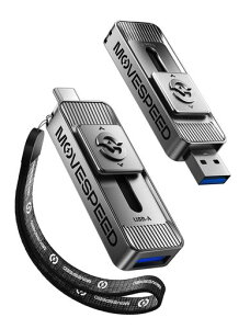 MOVESPEEDSSD�O�t��128/256/512/1TB/2TB�X�e�B�b�N�^USB3.2Gen2Type-A/Type-C���Ή�����➑�Win/MacPS5/PS4iPhone15/16/17�V���[�Y�Ή��|�[�^�u��SSD