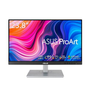 ASUS���j�^�[ProArtPA247CV23.8�C���`/3�N�Ԗ��P�_�����ۏ�/IPS/�t��HD1920x1080/USBType-C/100%sRGB/100%Rec.709/��E 2/Calman