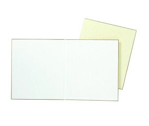 マルアイ色紙二つ折り寄せ書き奉書1枚シキシ-50W