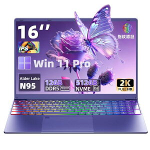 �yWin 11 Pro&MS Office���ځz16�C���`�m�[�g�p�\�R�� DDR5 ��12���� Alder Lake N95 IPS�t��/1920*1200 ����/��12���� Alder Lake N95 �ō�3.4Ghz 12GB