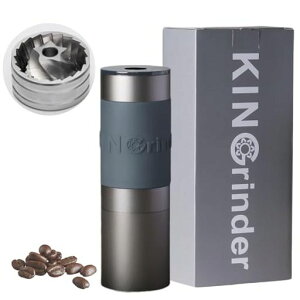 KINGrinderK0��҂��R�[�q�[�~��140�i�K���x�����ψꐫ�ɗD���R�j�J���������n�h���b�v�����ő�e��20-25g