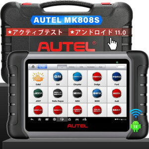 Autel MaxiCOM MK808S OBD2 �� �f�f�@ ���{�� �A�N�e�B�u�e�X�g 28�ȏチ���e�i���X�@�\���� �S�V�X�e���f�f