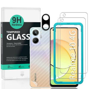 Ibywind �Ή� Realme 10 4G �K���X�t�B���� 2 ���ی�t�B���� �K�C�h�g�t�� �����Y�J�o�[(1��)�w�ʃV�[�g(1��) ���菝�h�~�ϏՌ��d�x 9H�����K���X�t�B�����y���炩�Ȏ�G��z�y�C�A�[���z�y�w�c