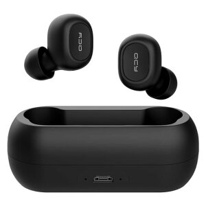QCYT1Bluetooth5.0���S���C�����X�C���z�������y�A�����O����ON/OFF�����ʘbHi-Fi�S�w�����}�C�N���ځs���[�J�[1�N�ۏ؁t�m�C�Y�L�����Z�����OTWSIPX4�h���h���u���[�g�D�[�X�C���z��