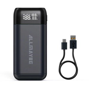 XTAR PC2 �ő�2AX1 �}��USB�[�d�� Li-ion�[�d�r��p 3.6V 3.7V 18650/18700/20700/21700 Type-C���� Type-C/USB-A�o��(Black)
