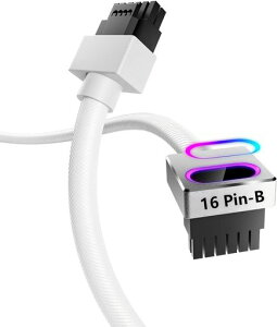 AsiaHorse Hydrus 16PIN 12VHPWR ���W�����[�d���P�[�u�� for GPU�A���肵���d�͋����������A�p�t�H�[�}���X����E��p�œK���E���L��GPU���f���ɑΉ��A�Q�[�~���O�̌��������A600W��16AWG PC�d�����j�c