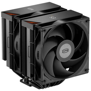 PCCOOLER CPS RT620Pro Digital CPU���N�[���[�A�f���A���^���[�E�q�[�g�p�C�v6�{�A���x�\���ATDP 265W�A�u���b�N