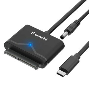 WAVLINKSATAUSB-CϊP[uSATA-USBCϊA_v^2.5C`HDDSSD/3.5C`HDDΉ5Gbps]UASPΉő18TBdA_v^[tWindows/Mac