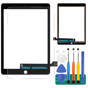 SRJTEKForiPadPro9.7�p������ʃ^�b�`�X�N���[�������p�^�b�`�f�W�^�C�U�[�K���X�C�����iforiPadPro9.72016A1673A1674A167�u���b�N