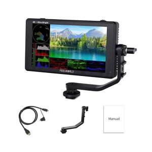 FeelworldLUT6S6�C���`2600nit���P�xHDR/3DLUT�g�`�x�N�g���}RGB�q�X�g�O�����^�b�`�X�N���[���r�f�I�E��჌�t�J�����p�t�B�[���h���j�^�[1920X1080IPS4KHDMI/SDI/DC�o�͓��{��ݒ�\