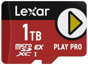 Lexar PLAY PRO microSDXC Express�J�[�h 1TB �ő�Ǎ�900MB/s�ő发��600MB/s Nintendo Switch 4K���� �h���[���Ή� �h�� �ϏՌ� ���s?���i