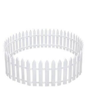 LEDMOMO�t�F���X��v���X�`�b�N���z���C�g���O������Ԓd�c���[�t�F���X�~�j�t�F���X25pcs