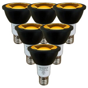 FWAYTECH e17 led �X�|�b�g �Z���d���F �����F��Ra92 COB6W ���p30�x 50W~60W���� �_�N�g���[��LED�X�|�b�g���C�g ���t�d����� �����Ή� (�Z���d���F����(2300K), �{�̍� E17���� ����(6��))