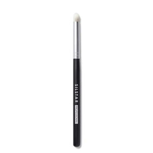 SILSTARPROFESSIONALSocketBrushFlawlessMakeupApplicationwithNaturalBirchWoodenHandleMadeinKoreaSPB013...