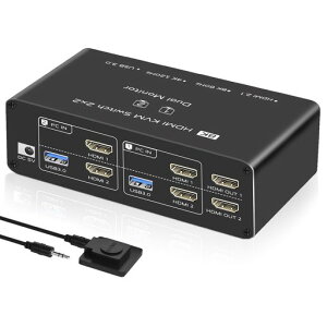 y8KfAj^[zHDMI2.1KVMؑ֊2PCfAj^[4K144HzHDMIUSB3.0KVMXCb`HDMI2.12j^[XCb`[22o2PC2ʋLL[{[h}EX