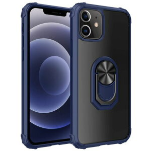 Pelanty for iPhone 12 Mini �����O �P�[�X for iPhone12mini �w�ʃJ�o�[ 360°��] �ԍڃz���_�[ �A�C�t�H��12�~�j �X�}�z�P�[�X �g�ѓd�b�J�o�[ �l�CTPU �A�[�}�[�J�o�[ �ϏՌ� ���u���X�^���h�@�\