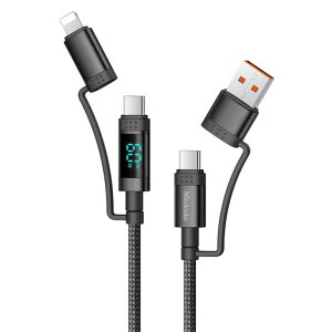 Mcdodo4in1[dP[uo̓XN[\60WPD}[d(USB-CtoUSB-C)Type-CtoCgjOP[uf[^]^CvCP[u}`[dR[hMacBookiPadiPhone