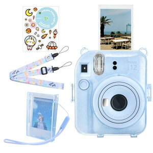 HIYQINinstaxmini12�P�[�X�AFUJIFLM�u�`�F�Linstaxmini12�v�P�[�X5�_�Z�b�g�`�F�L12�N���A�P�[�X�V�����_�[�X�g���b�v�t�A�ʐ^���[�{�b�N�X�A�`�F�b�L12�p�X�e�b�J�[�t