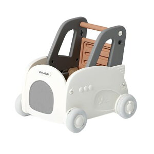 Gorockingレースのワゴンおもちゃ箱ボックス手押し車赤ちゃんキッズワゴン(白+黒)