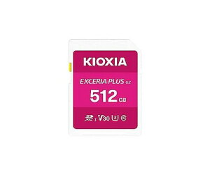 KIOXIA �L�I�N�V�A EXCERIA PLUS G2 SDXC UHS-I �������J�[�h 512GB KSDH-B512G ����4K�B�e�Ή����f��