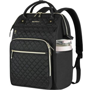 [EMPSIGN]17InchLaptopBackpackforWomenMenWorkLaptopBagLargeCapacityWaterproofPurseBackpacksTeacherNurseTravel