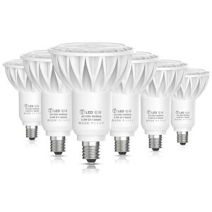 E11LED電球色ハロゲン電球60W形相当E11口金LEDスポットライト外径50mm760lmAC100-130ビーム角度38°演色性85+調光器非対応密閉型器具対応間接照明商業照明ダイニングリビング照明省エネ