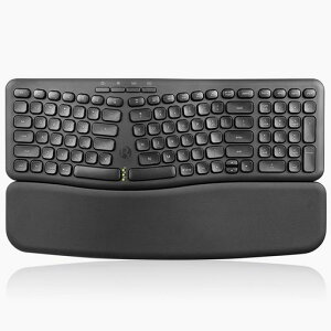 Perixx PERIBOARD-636BUS ���C�����X�G���S�m�~�N�X�p��z��L�[�{�[�h USB2.4�ڑ����E�����X�g���X�g�u���b�N
