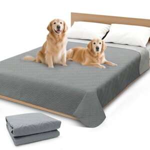 BOOMAGU防水シーツペット漏れ防止防水ベッドカバー両面使用防水シート繰り返し使えるソファー家具全方位保護噛み耐性消臭防ダニ制菌おねしょシーツ尿失禁ペット粗末対策ベビー高齢者…