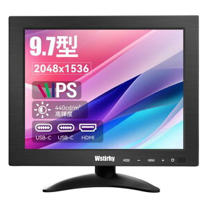 Wstirhy^j^[9.7C`2048x1536IPSplUSB-Cx2/HDMIڑ440cd/m2178xpVESA75x75mmXs[J[tPC/X}zp