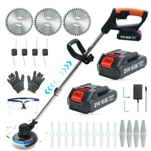 草刈り機充電式草刈機草刈り機充電式軽量構造伸縮自在安心の三重保護コードレスバッテリー付き刈払機枝切り植木雑草ブラック