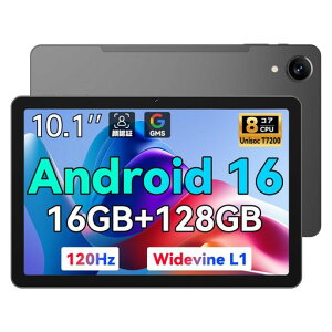 �y2025�V�o��Android16�^�u���b�g120Hz���ʁzBNCF�^�u���b�g10�C���`Wifi���f���AUnisocT72008�R�A�A16GB+128GB+�ő�1TB�g���A10.1�C���`In-cellHDIPS�AWidevine