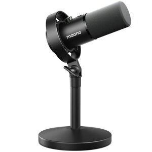 MAONO USB XLR �_�C�i�~�b�N�}�C�N 192kHz/24bit �|�b�h�L���X�g�pPC�}�C�N �P��w���� �m�C�Y�L�����Z�����O�}�C�N �X�^�W�I ���R�[�f�B���O �X�g���[�~���O �R���e���c�쐬�� PD300XT