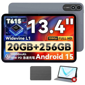 �y�^�u���b�g13�C���`Wi-Fi���f���zBNCFBpad13Android15�AUnisocT615�A8�R�A�A20GB+256GB+1TB�g���A13.4�hIn-CellFHDIPS1920x1200�AWidevine