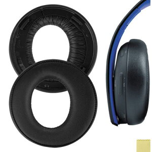 Geekria�C���[�p�b�h�݊����p�b�h�\�j�[SonyPlayStationsGoldWirelessStereo(CECHYA-0083)�w�b�h�z���ɑΉ��p�b�h�C���[/�C���[�J�b�v(�v���e�C�����U�[/�u���b�N)