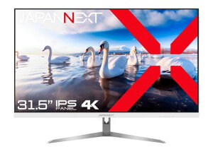 JAPANNEXT31.5�C���`���j�^�[4KUHD3840x2160�𑜓xIPS�f�B�X�v���C(HDMI/DisplayPort/VESA�Ή�/�u���[���C�g�J�b�g)JN-IPS315UHD-W