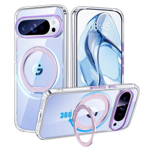 �y�ČRMIL�K�i�EMagsafe�Ή��zGooglePixel10ProXL�p�P�[�XMagSafe�Ή������O360°��]�X�^���h�@�\�c�����Ή��������΂ݖh�~���C�����X�[�d�����Y�ی�ϏՌ��g�уJ�o�[6.8�C���`