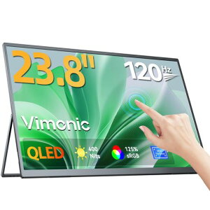 ���o�C�����j�^�[23.8�C���`�^�b�`�p�l��120HzVimonic�|�[�^�u�����j�^�[���ʃ|�[�^�u���f�B�X�v���CQLED�����^�у��j�^�[�����|�[�^�u�����j�^�[1080P�T�u���j�^�[�W���^VESA�Ή��T�u�f�B�c