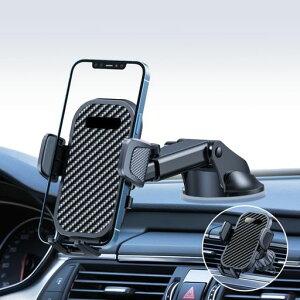 スマホホルダー車車スマホスタンド車載ホルダー車安定性アップ2in1粘着ゲル吸盤&送風口兼用全車種対応すまほほるだー車手帳型ケース対応片手操作携帯ホルダー車取付簡単スマホホルダ…
