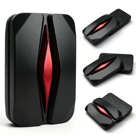 HIDEDC 空山フィジェットスライダー 金属製フィジェットトイ大人用EDCギア ストレス解消グッズ トラックレスデザイン スライダー フィジェットトイ オフィス作業用 集中力向上 16+男性 社…