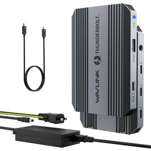 WAVLINK10-in-1USB-ChbLOXe[VtypeChbLO100Wo2ʃ[h4K/1080PfAfBXvCΉ4USB-A3.0|[g/BC1.2[dT|[g/RJ45/3.5mm