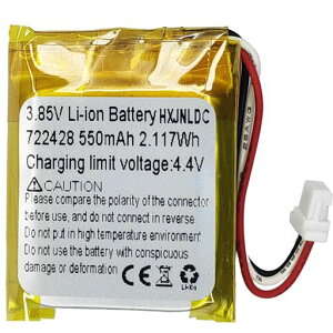 ����3.85V550mAh722428�[�d�\���`�E���|���}�[�d�rforSonyWH-CH720N�AWH-XB910N�AINZONEH9���C�����X�m�C�Y�ጸ�Q�[���w�b�h�Z�b�g�d�r����
