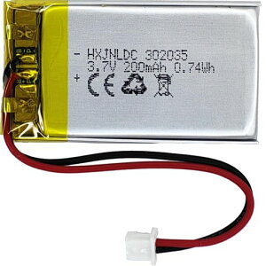 DC3.7V200mAh302035�[�d�\���`�E���|���}�[�d�rforDIY3.7-5V�d�q���i�A����2���d�r����������