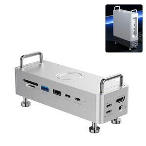 UlanziQT03MacminiM4/M4PropUSB-Cnu&X^h10-in-1hbLOXe[VUSB440Gbps]M.2NVMeΉ8TBSD/TF4.0HDMI4K60HZΉ