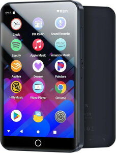 MECHEN160GBMP3�v���[���[Android13���@�\���y�v���[���[4�C���`�f�W�^���I�[�f�B�I�v���[���[Bluetooth5.0�E2.4GHz/5GHzWiFi���ړ���Đ�FM���W�I2000mAh�o�b�e���[����