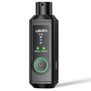 LEKATOXLR���C�����XBluetooth��M�@���C�����XBluetooth�A�_�v�^�[48kHz/24�r�b�g�A165�t�B�[�g�͈̔́A�~�L�V���O�R���\�[���f�X�N/�I�[�f�B�I�~�L�T�[/�X�s�[�J�[/DJPA�V�X�e���p15