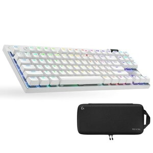 LogicoolG(���W�N�[��G)PROXTKLLIGHTSPEED���C�����X�Q�[�~���O�L�[�{�[�h�e���L�[���X���J�j�J���^�N�^�C��GX�X�C�b�`��p�P�[�X�t���L�[�{�[�hBluetooth�É����{��z��LIGHTSYNC
